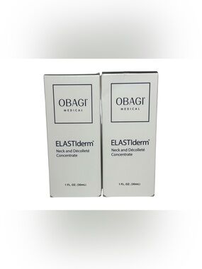 NEW 2 Obagi Medical ELASTIderm Neck and Décolleté Concentrate Anti-aging Serums